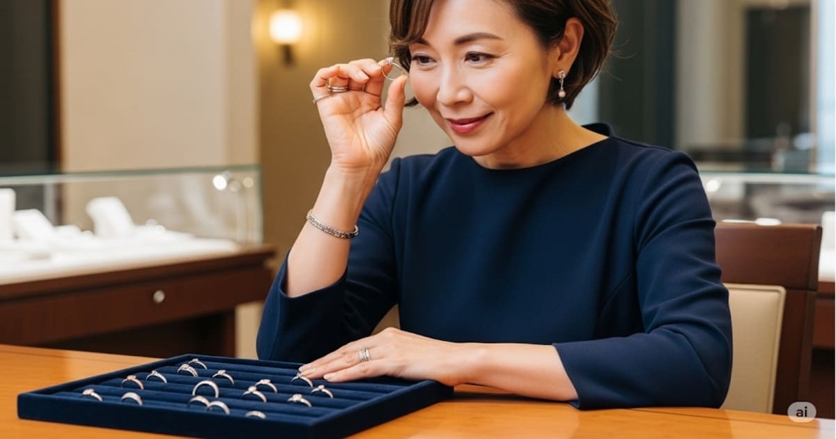 普段使い リング 50代