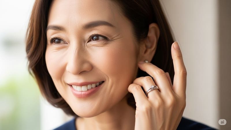 普段使い リング 50代